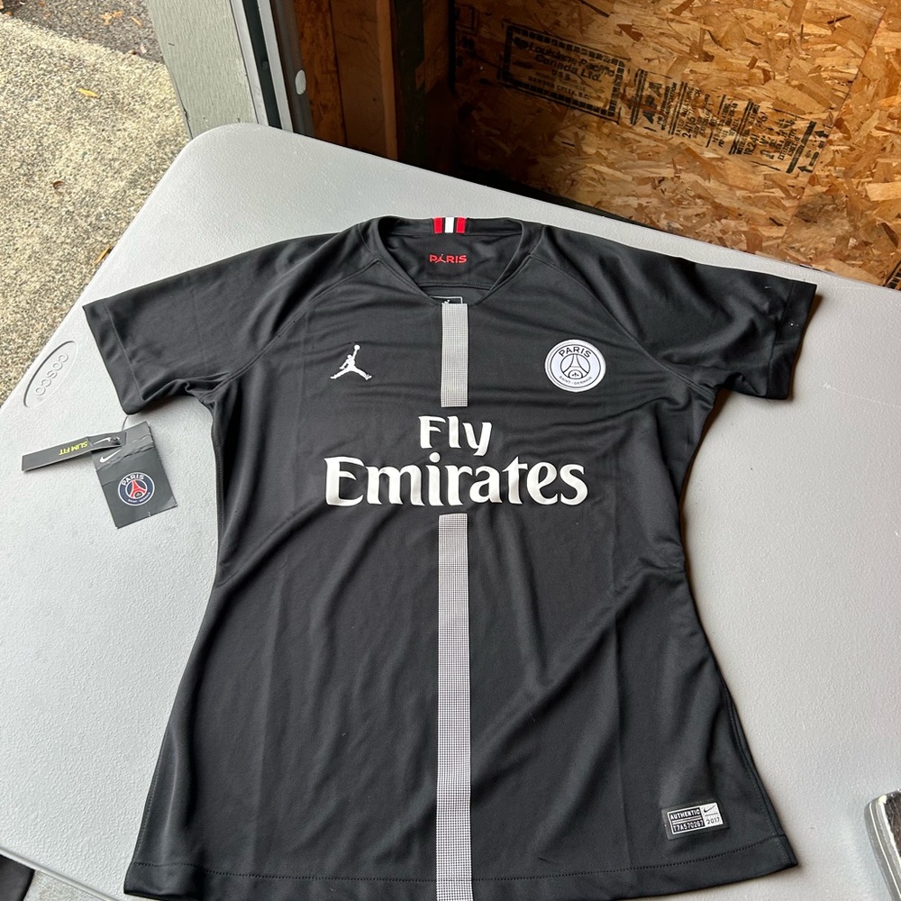 Nike Black PSG Jersey nwts!